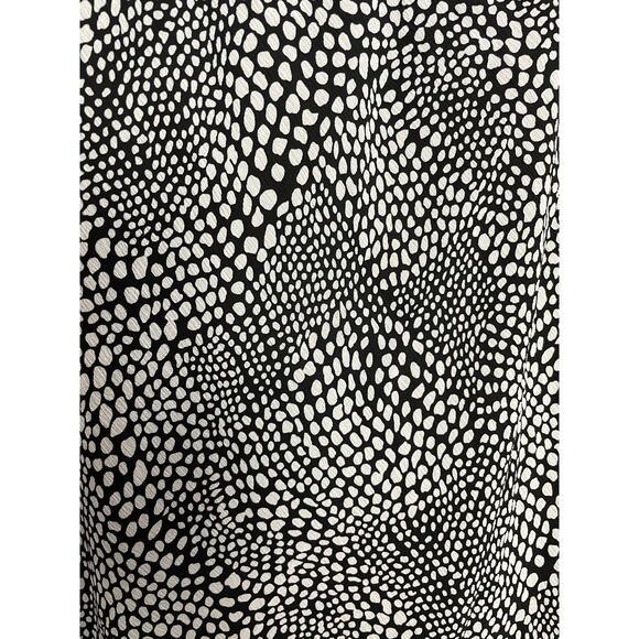 NWT B.I.Y.A.Y.C.D.A Y2K Black & White Midi Skirt Women Small 90s Whimsigoth - Picture 3 of 5